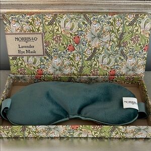 Morris & Co. Teal Plush Lavender Eye Mask
